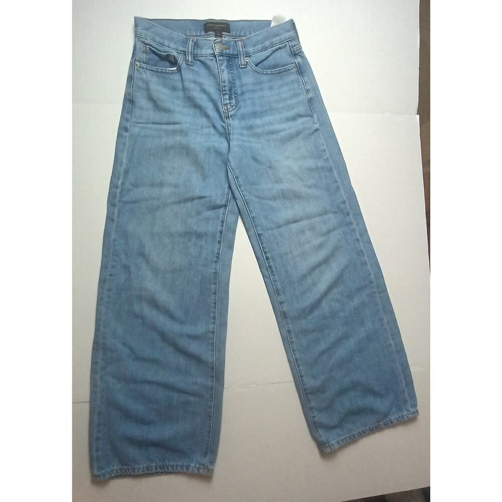 Banana Republic Light Blue Wide Leg Jeans
